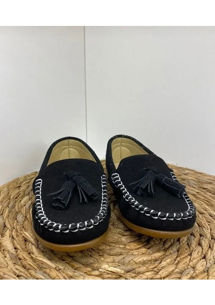 Süet Loafer Çocuk Ayakkabı