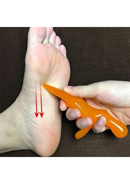 Ayak Masaj Aleti Ayak Kazıma Akupunktur Eşyası Yongquan Akupresür Noktası Ayak Masaj Çubuğu Özel Ayak Akupunktur Çubuğu