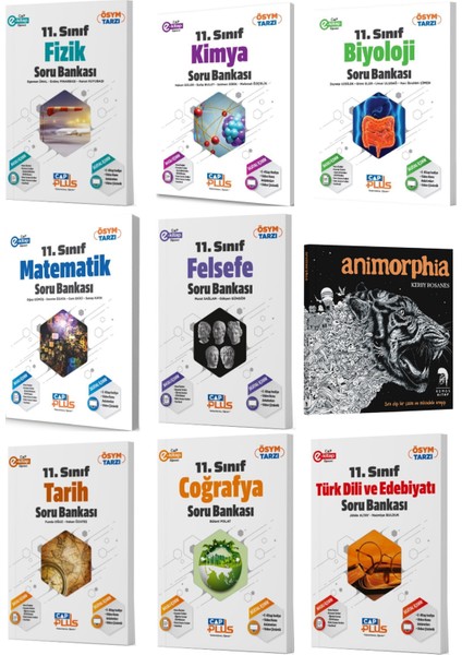 2026 Çap Yayınları 11. Sınıf Tüm Dersler Soru Bankası Seti (9 Kitap)