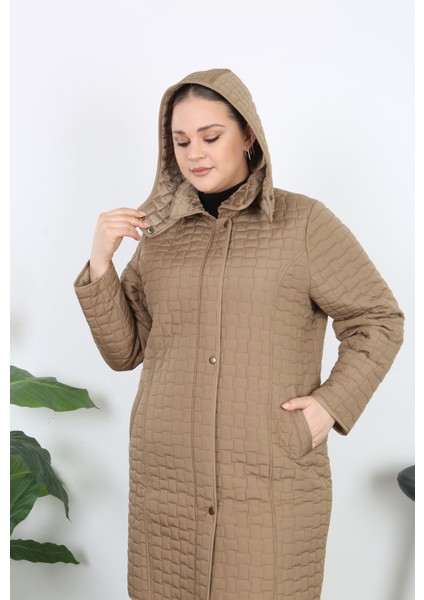 Kapitone Mont, Kaban, Içi Kürklü Kapitone Mont ,büyük Beden Mont, Su Itici Mont, Vizon Rek