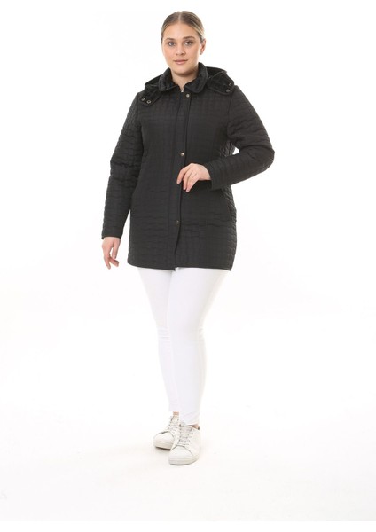 Kapitone Mont, Kaban, Içi Kürklü Kapitone Mont ,büyük Beden Mont, Su Itici Mont