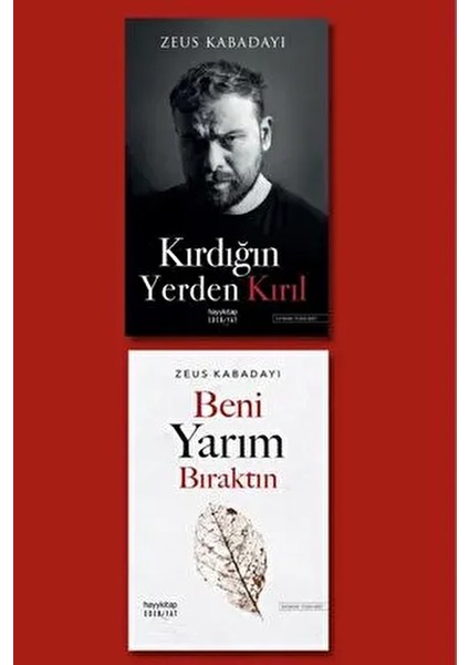Zeus Kabadayı 2 Li Set / Beni Yarım Bıraktın - Kırdığın Yerden Kırıl