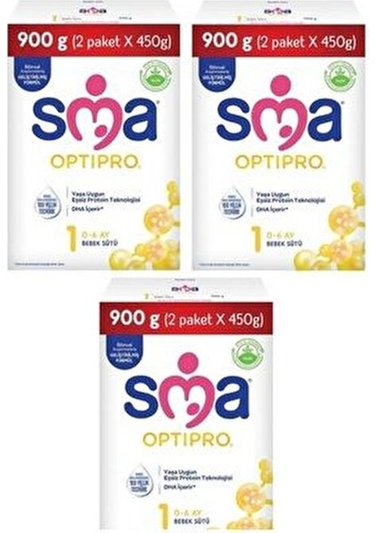 Optıpro 1 Numara 900 gr 3`lü Avantaj Paketi (2700 Gr)