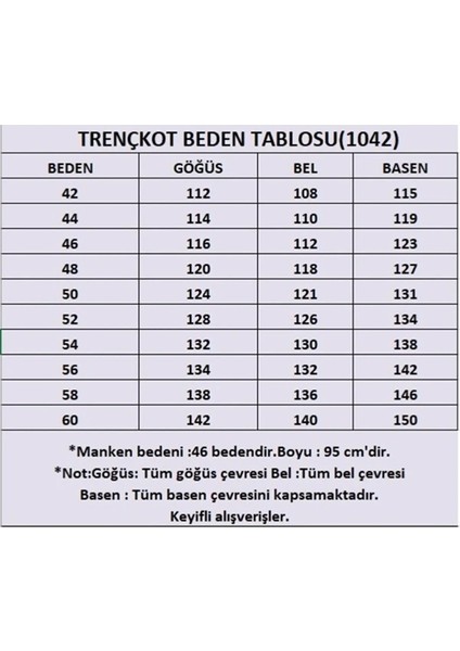 Kadın Suya Dayanıklı Büyük Beden Trençkot Uzun Kapüşonlu Trençkot Bonded Kumaş Içi Ekoseli Trençkot