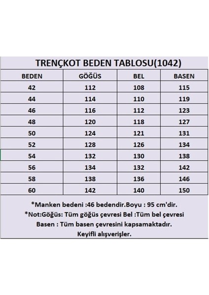Kadın Suya Dayanıklı Büyük Beden Trençkot Uzun Kapüşonlu Trençkot Bonded Kumaş Içi Ekoseli Trençkot