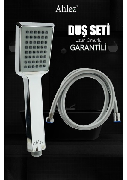 Arya Duş Başlığı ve Vera PVC Hortum Seti