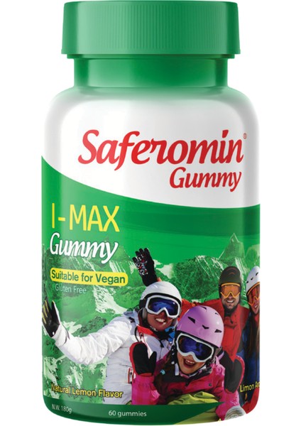 Gummy Daily Immune I-Max Limon Aromalı 60 Adet