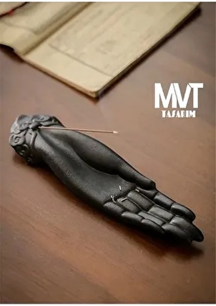 El Şeklinde Çubuk Tütsülük & Ruka Tütsülük & Oda Kokusu, Vernikli Taş Tütsülük Orj Ürn Mvt Tasarım