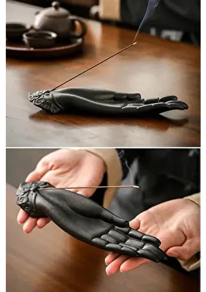 El Şeklinde Çubuk Tütsülük & Ruka Tütsülük & Oda Kokusu, Vernikli Taş Tütsülük Orj Ürn Mvt Tasarım fiyatları