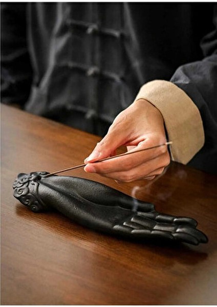 El Şeklinde Çubuk Tütsülük & Ruka Tütsülük & Oda Kokusu, Vernikli Taş Tütsülük Orj Ürn Mvt Tasarım