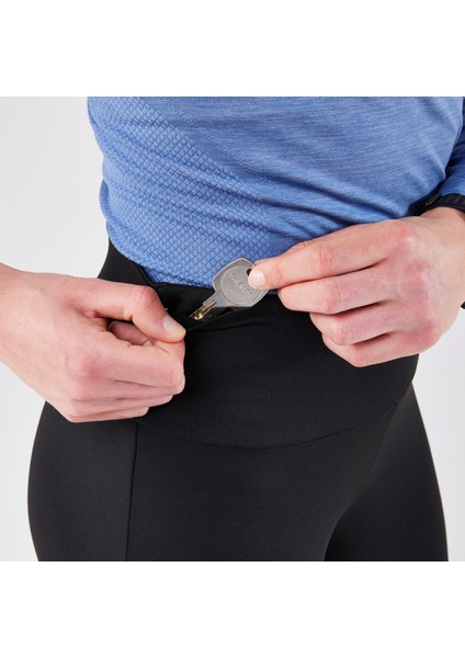 Kalenji Kadın Koşu Taytı - Siyah - Kıprun Run 100 Warm modelleri