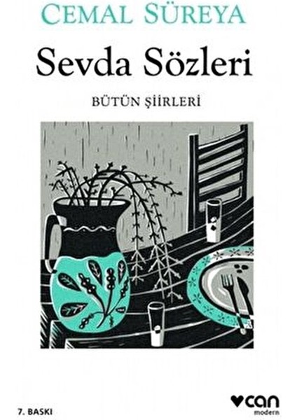 Cemal Süreya Sevda Sözleri Şiir Kitabı Can Yayınları Normal Boy Ciltli Eser