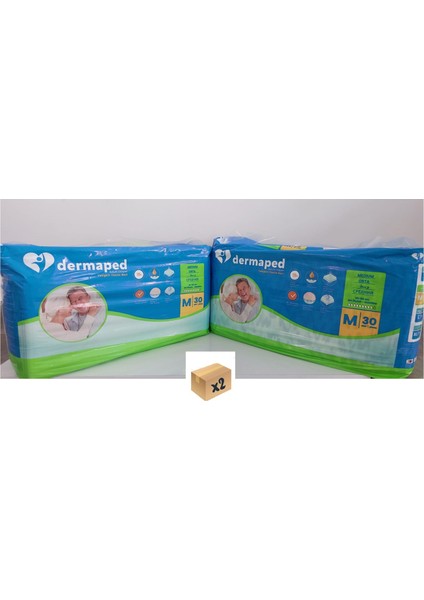 9 Damla Belbantlı Hasta Bezi Medium 2*30 60 Adet