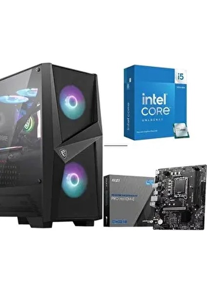 Pc Ddr5 - 8 GB Rtx 4060 - 14.nesil I5 14400F - 16GB Ddr5 Ram - 1 Tb M.2 -Ssd - Windows 11 Pro