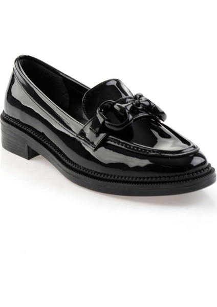 Siyah Kadın Loafer Ayakkabı K01216401398 fiyatları