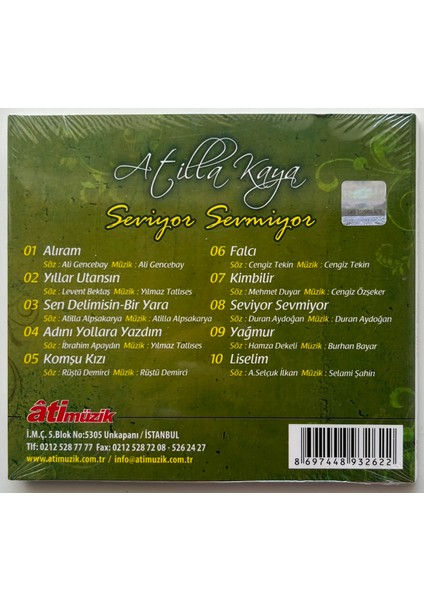lla Kaya Seviyor Sevmiyor CD (Jelatininde Sıfır Orijnal Dönem Baskı Cd) fiyatları