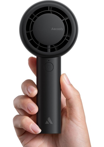 Taşınabilir Taşınabilir Turbo Fan [16H Maksimum Soğutma Süresi], 5 Hızlı USB Şarj Edilebilir Mini Kişisel Pille Çalışan Küçük Cep Soğutma Fanı Kadınlar, Seyahat, Ev, Ofis, Plaj, Kirpik Için