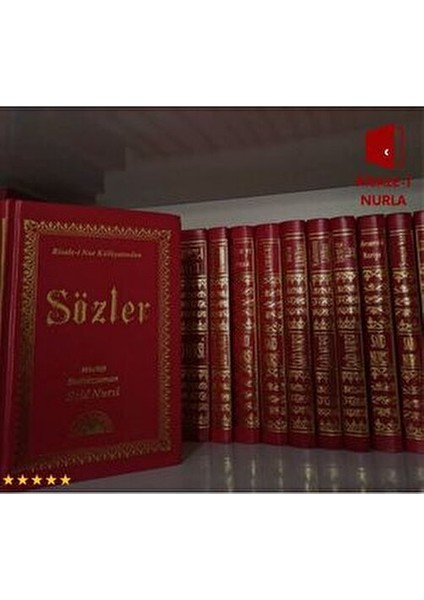 Risale-I Nur Külliyatı - Küçük Boy Vinleks Baskı 16 Kitap - Bediüzzaman Said Nursi - Risalei Nur modelleri