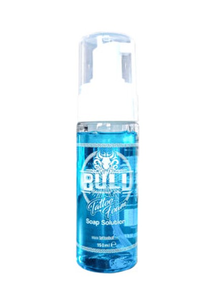TattooBull Dövme Temizleme Köpüğü 150 ml Ferahlatıcı Etki ile Cilt Temizliği Sağlar