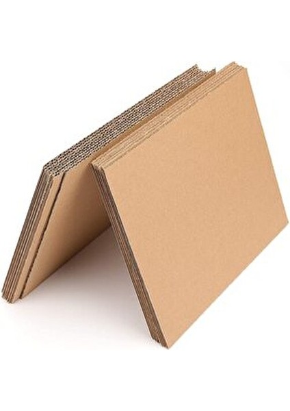 100X70cm 3mm Oluklu Mukavva Karton 10lu Paket - Oluklu Karton - Proje Kartonu modelleri