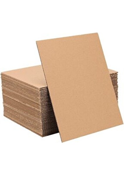100X70cm 3mm Oluklu Mukavva Karton 10lu Paket - Oluklu Karton - Proje Kartonu indirimleri