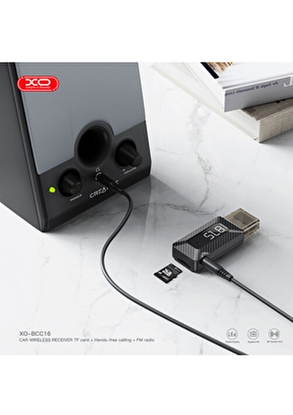 Araç Içi Bluetooth ve Fm Verici BCC16,MP3 Çalma Desteği,tf Kart ve 3.5mm Jak Girişi,led Gösterge modelleri