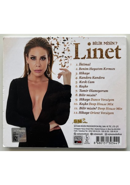 Linet Bilir Misin CD (Orijnal Dönem Baskı Cd) fiyatları