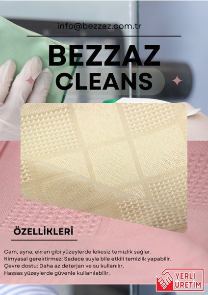 (10ADET) Mikrofiber Temizlik Bezi Bulaşık Kurulama,cam Silme,araç Mobilya...vb (30 x 40) modelleri
