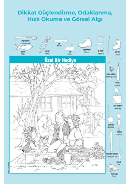 Highlights Oyun Terapi Market Gizli Resimler Seviye 2 Dikkat Güçlendirme Kitabı 6-10 Yaş indirimleri