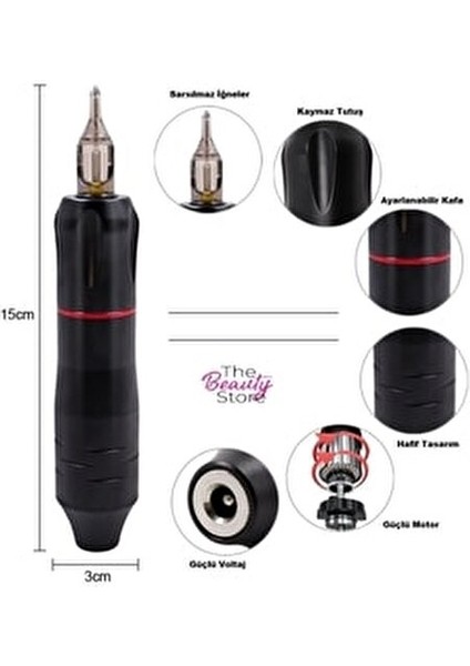 Dövme Cihazı Seti Kalıcı Makyaj Aleti Eyeliner Kıl Tekniği Saç Simulasyon Makinesi modelleri