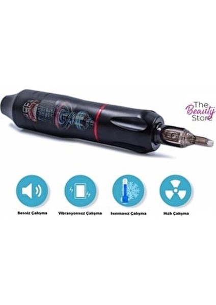 Dövme Cihazı Seti Kalıcı Makyaj Aleti Eyeliner Kıl Tekniği Saç Simulasyon Makinesi