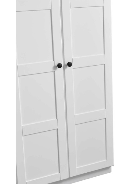 Stockholm Gardırop Modern Tasarım 3 Kapaklı Geniş Depolama Alanına Sahip Model
