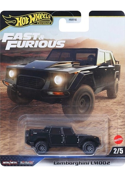 Premium Fast & Furious 5’li Set – Nissan 240SX, Lamborghini LM002, gr Supra 1:64 modelleri