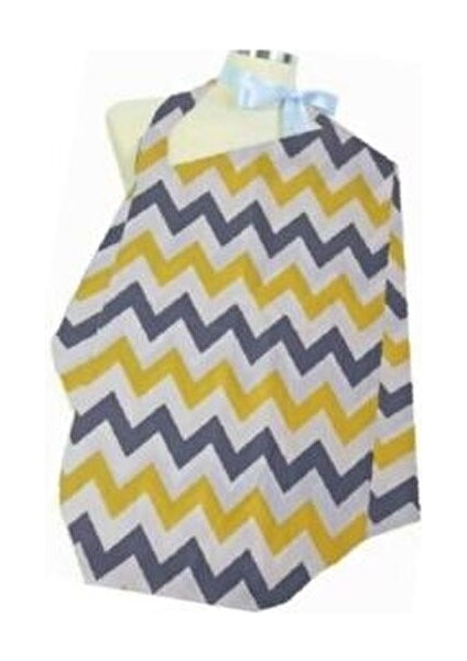 Bebek Emzirme Mama Önlüğü Ayarlanabilir Cırt Askılı 3