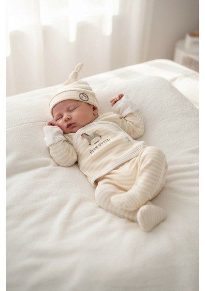 5' Li Organik Pamuk Hastane Çıkış Seti Playtime