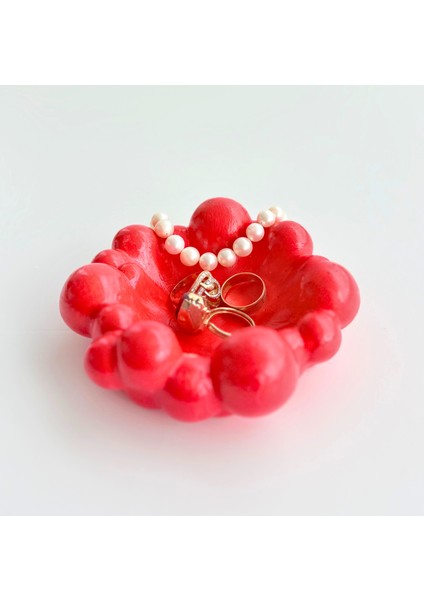 Renkli Bubble Tasarım Dekoratif Tabak, Takı, Anahtarlık ve Küçük Eşyalar Için Organizer fırsatları