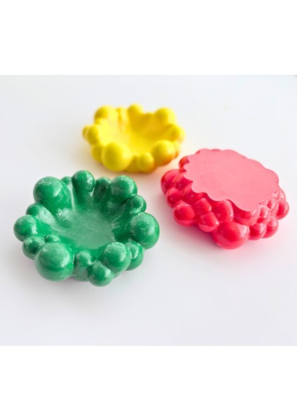 Renkli Bubble Tasarım Dekoratif Tabak, Takı, Anahtarlık ve Küçük Eşyalar Için Organizer