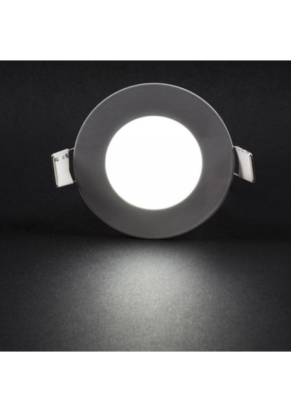 Sıva Altı LED Panel Spot 3W Yuvarlak Alüminyum Kasa Gün Işığı modelleri