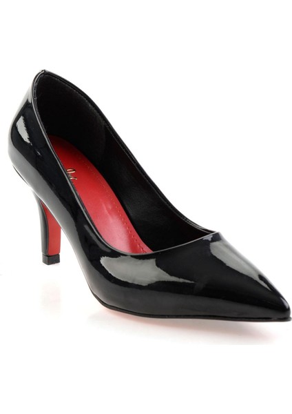 Siyah Kadın Klasik Topuklu Ayakkabı K01231083598 fiyatları