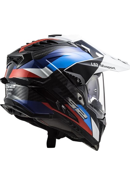 Explorer C Karbon Frontier Kask Mavi-Beyaz fiyatları