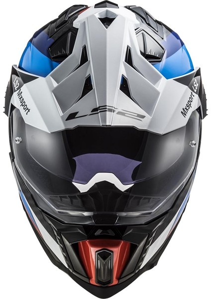 Explorer C Karbon Frontier Kask Mavi-Beyaz modelleri