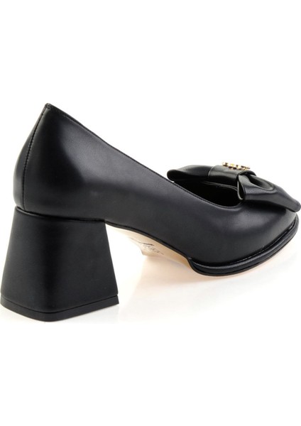 Siyah Kadın Klasik Topuklu Ayakkabı K01231471509 modelleri