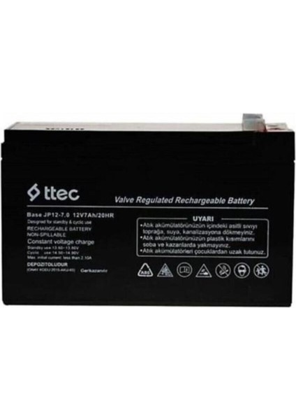 Pi-Es Mustang Bakımsız Kuru Akü 12V 7Ah Uzun Ömürlü Düşük Deşarj 151x65x100 mm Çin indirimleri