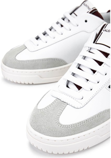 Kadın Hakiki Deri Beyaz/bordo Sneakers & Spor Ayakkabı 1040 95S7004 Bn Ayk SK25-26 Whıte/bordeaux fırsatları