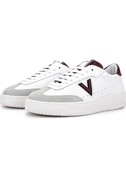 Kadın Hakiki Deri Beyaz/bordo Sneakers & Spor Ayakkabı 1040 95S7004 Bn Ayk SK25-26 Whıte/bordeaux indirimleri