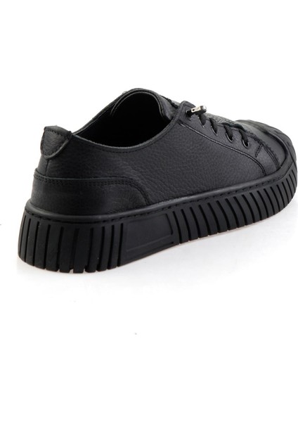 Siyah Hakiki Deri Kadın Casual Ayakkabı K01331170303 modelleri