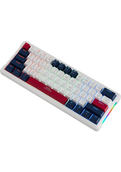 K610 Kablolu Mekanik Oyuncu Klavyesi-Red Switch Hot Swap Rgb-61 Tuş Switch ve Tuş Sökücü Hediyeli fiyatları