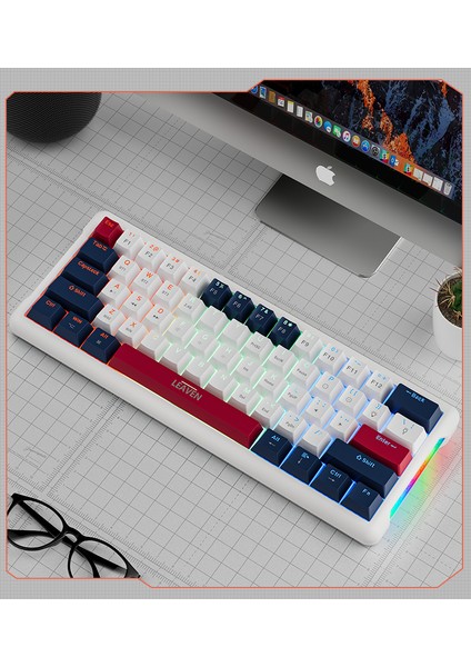 K610 Kablolu Mekanik Oyuncu Klavyesi-Red Switch Hot Swap Rgb-61 Tuş Switch ve Tuş Sökücü Hediyeli modelleri