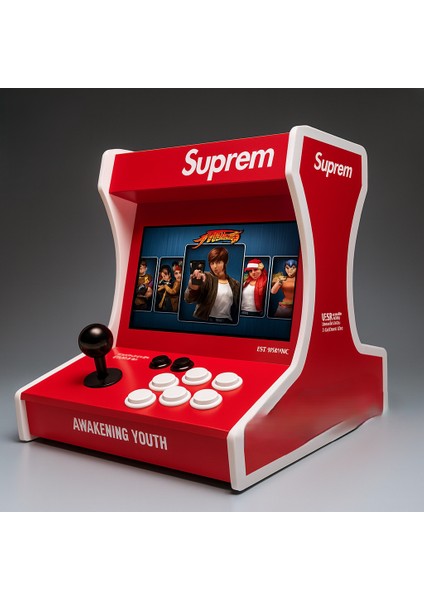 Yeni Nesil Çift Arcade Kol 10INÇ Çift Ekran 2700+ Oyunlu Retro Arcade Atari fırsatları