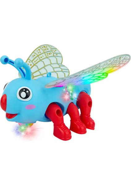 Pilli Işıklı Yürüyen Tırtıl